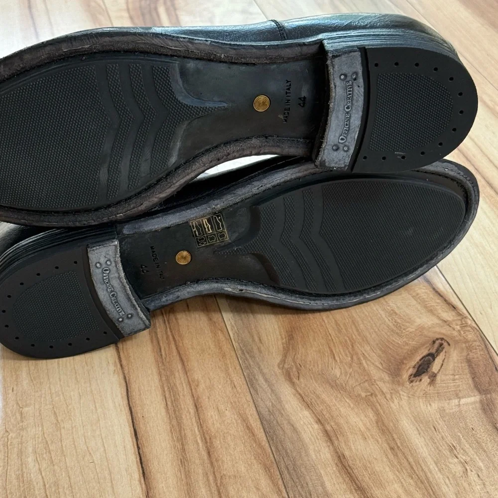 NWOT Officine Creative men’s Black Leather Oxfords - Picture 5 of 12